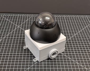 Ubiquiti AI Dome Camera Double Gang Adapter Plate - Indoor/Outdoor