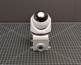 Ubiquiti camera junction box adapter - Single Gang Adapter Plate for Ubiquiti G6 Turret Camera UVC-G6-Turret - Indoor & Outdoor