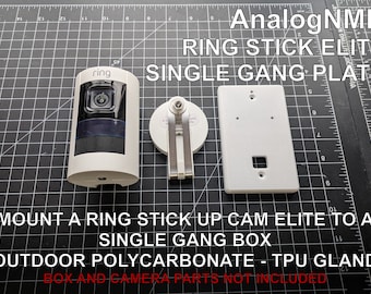 Single Gang Box Mount for Ring Stick Cam Elite