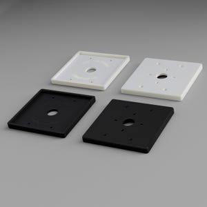 Adaptador de caja de conexiones para cámaras Ubiquiti - Montaje doble para Ubiquiti Bullet Cam Gen 6, 5, 4, 3, Pro y AI, ¡tamaño único para todos!