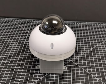 Single Gang Electrical Box Adapter Plate for Ubiquiti G6 Dome Camera UVC-G6-Dome - Indoor & Outdoor