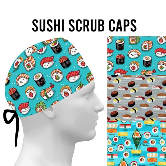 sushi surgical cap