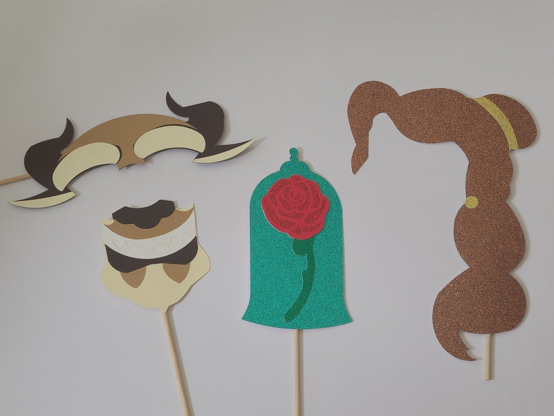 Beauty and the Beast Inspired Photo Props - Etsy