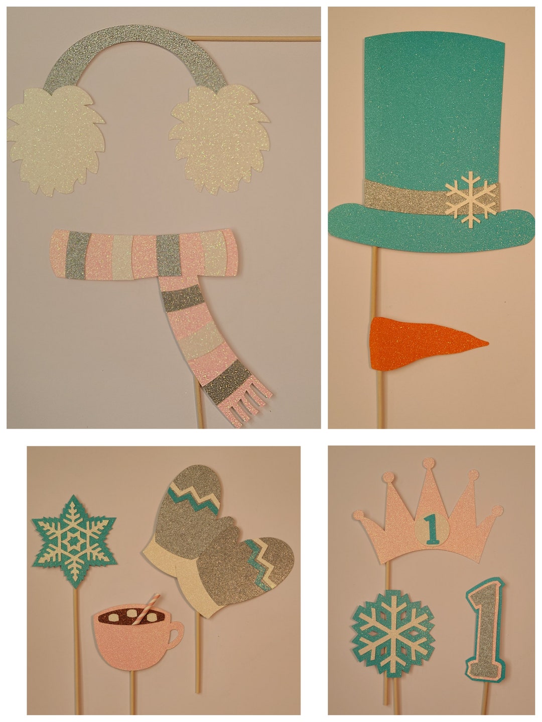 Winter Wonderland First Birthday Photo Props - Etsy