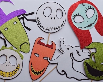 Los accesorios fotográficos de Pesadilla antes de Navidad - sally - jack skellington