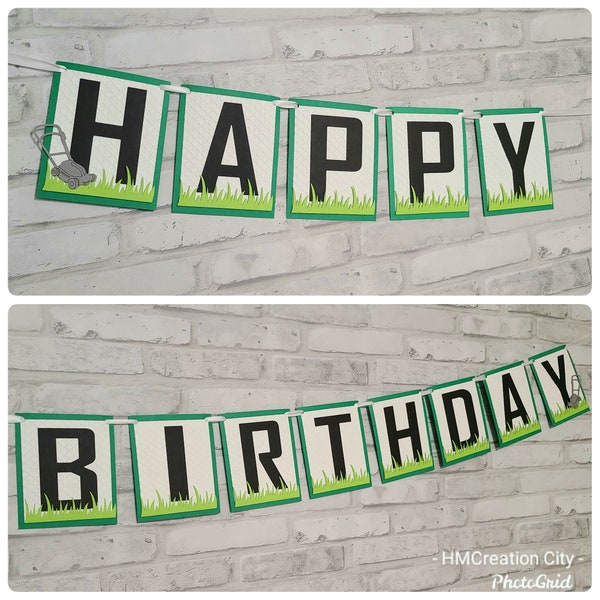 Mowin on up banner, Lawn birthday, Mowin on up birthday party, lawn mower party