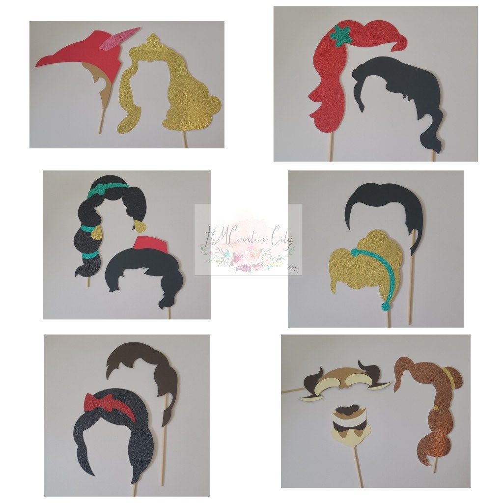 Prince and Princess photo props