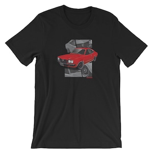 MAZDA RX3 Manga Stil Rotary Kurzarm Unisex T-Shirt