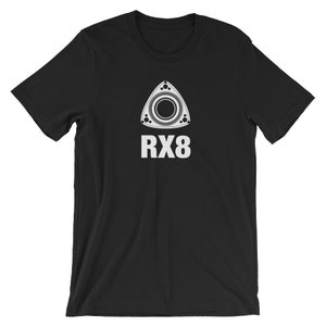 MAZDA RX8 ROTARY Kurzarm Unisex T-Shirt