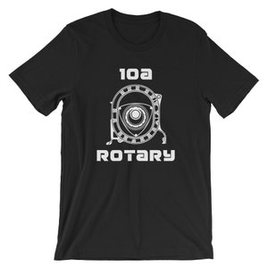 10A ROTARY Short-Sleeve Unisex Mazda T-Shirt