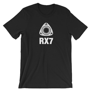 MAZDA RX7 ROTARY Kurzarm Unisex T-Shirt