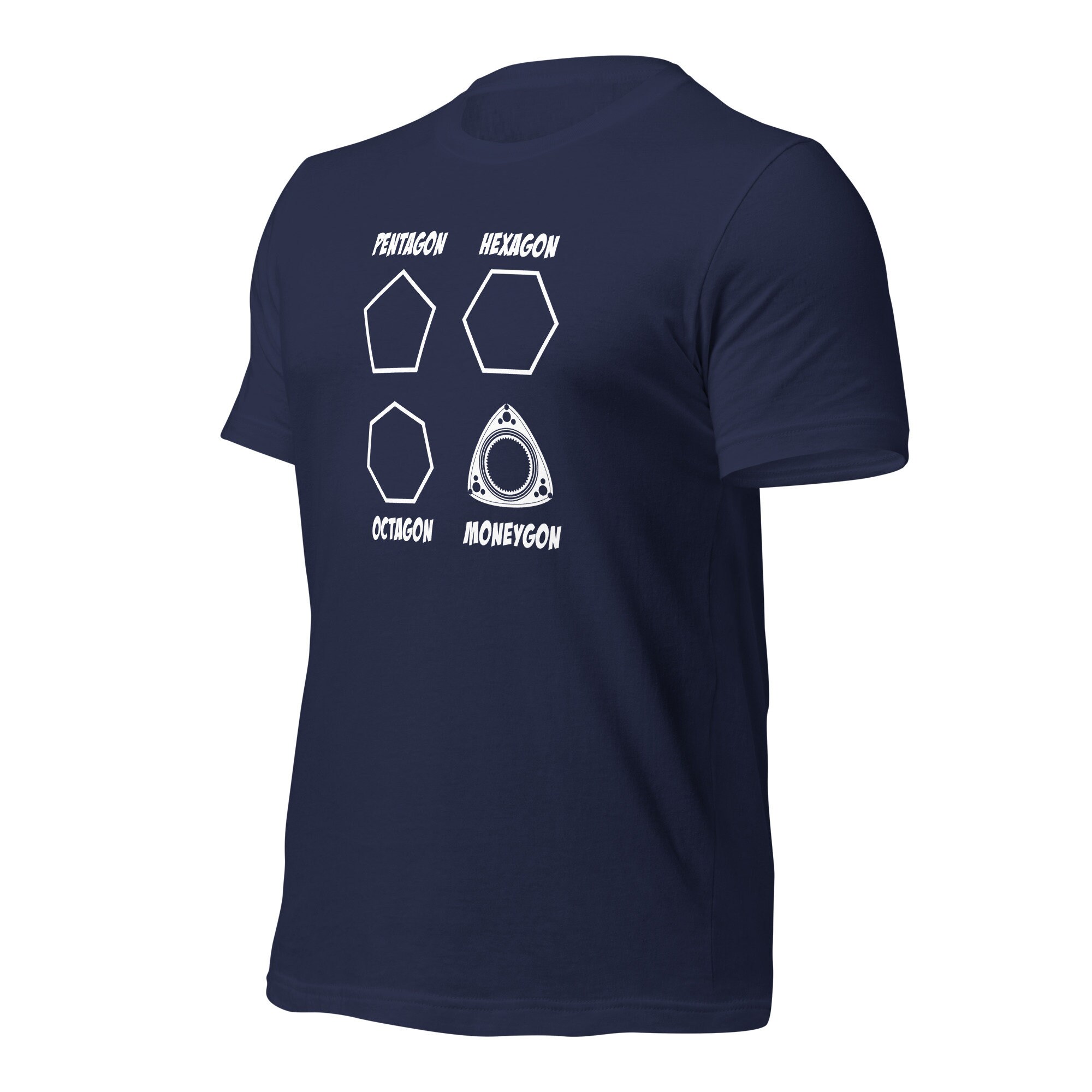 Pentagon Hexagon Octagon Moneygon Unisex T-shirt - Etsy