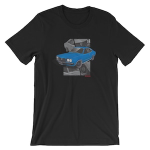 MAZDA RX3 Manga Stil Rotary Kurzarm Unisex T-Shirt