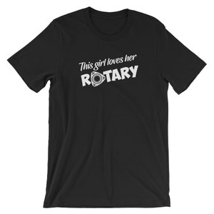 This Girl Loves Her Rotary Short-Sleeve Unisex T-Shirt
