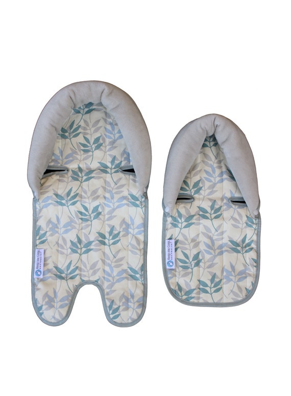 Keep Me Cosy Baby Kopfstutze fur Kinderwagen und Autositz Pastellblatt Design Etsy
