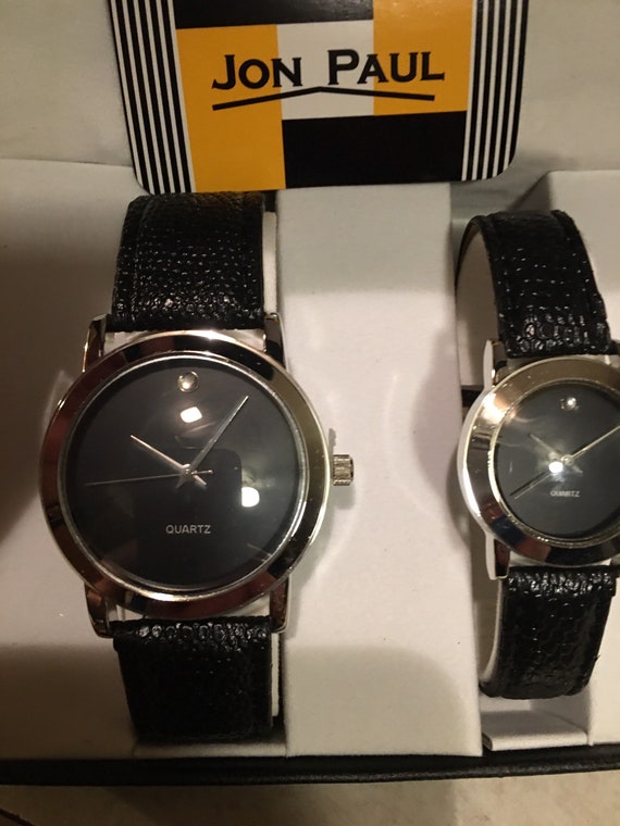 His and hers matching watch set