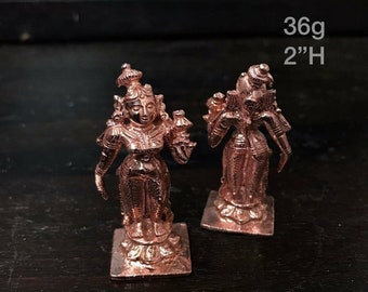 Prasiddh copper idols presents Copper idol of andal devi godha devi