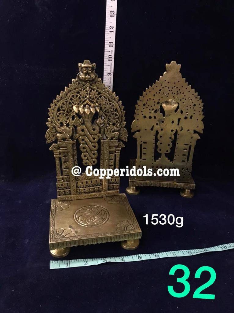 Prasiddh copper idols presents Brass sheet embossed peeta prabhavali
