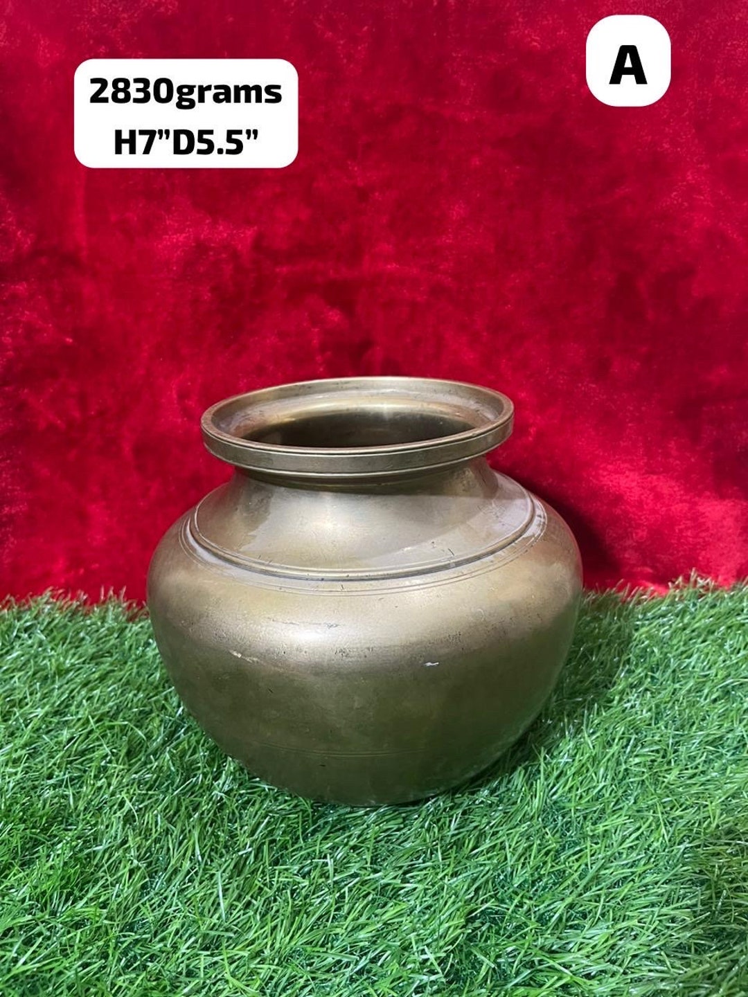 Vintage Bronze Cast Holy Water Pot Etsy