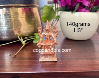 Prasiddh copper idols presents deccan style Yoga Narasimhar