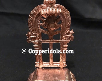 Prasiddh copper idols presents peeta prabhavali for small idols of upto 3 inches