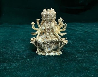 Prasiddh copper idols presents panchaloha idol of gayathri devi / gayatri devi