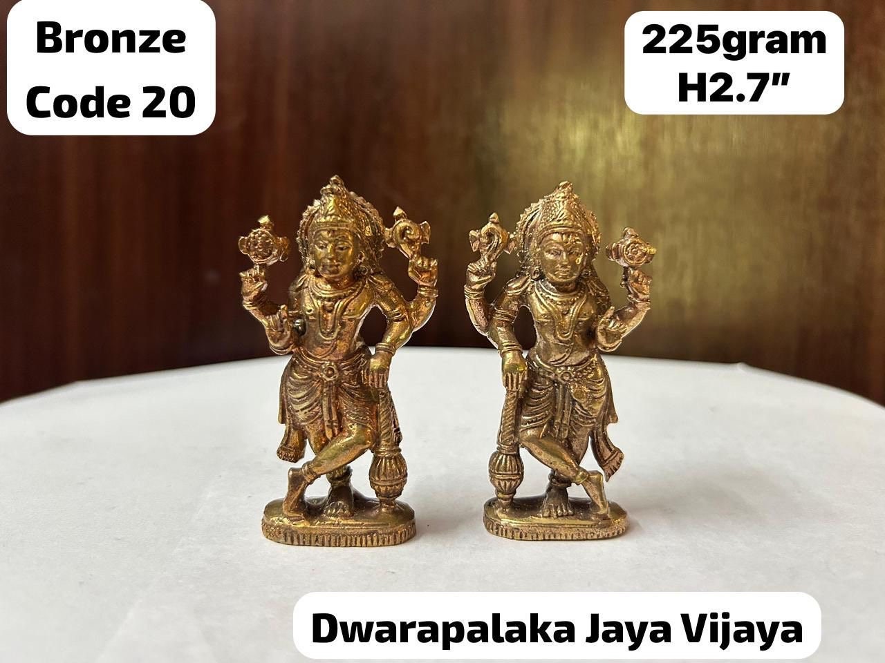 Prasiddh Copper Idols Presents Bronze Made Dwarapalakas Jaya