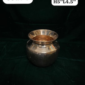 Tin Chombu, Vessel for Cooking,cooking Pot, Eeya Chombu