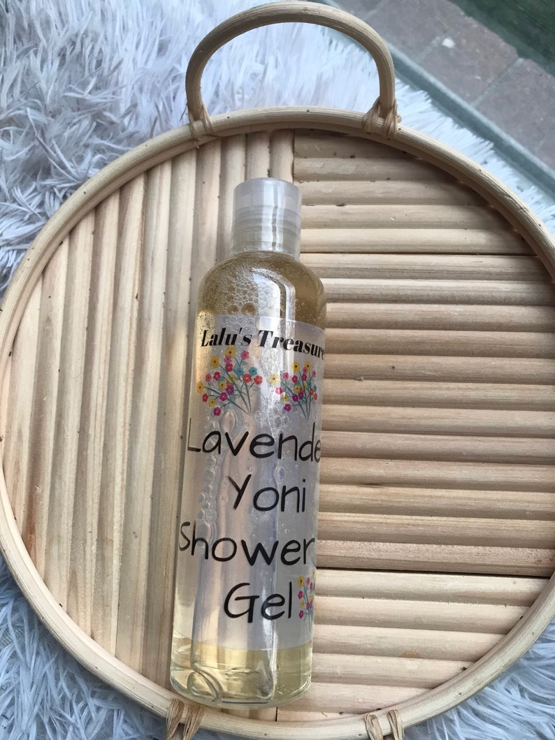 Yoni Shower Gel Lavender Plant Based Soap for Vagina Etsy