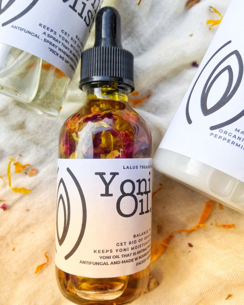 Yoni Oil for Vaginal Self Care Menstrual Menopause - Etsy