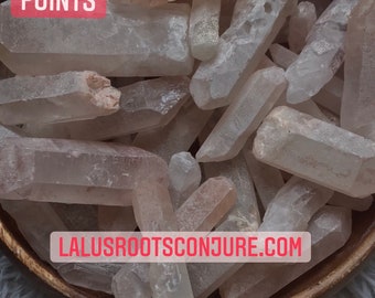 Rough Rose Quartz Points| Love