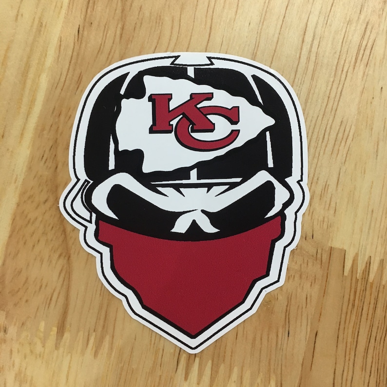 Kansas City Chiefs Sticker Etsy