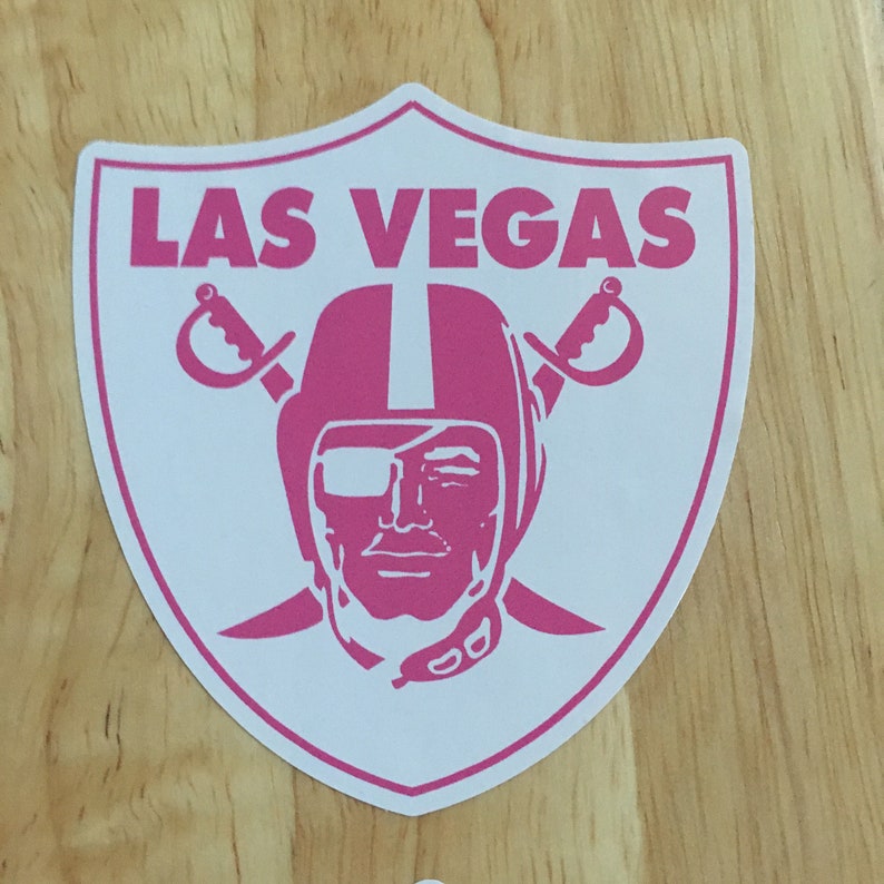 Las Vegas Raiders Sticker Etsy