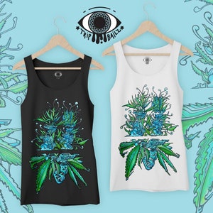 Weed tank top "Blue Dream"
