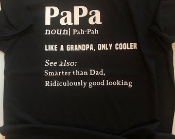 Grandad Like Dad Wooden Gift Tag Only Cooler
