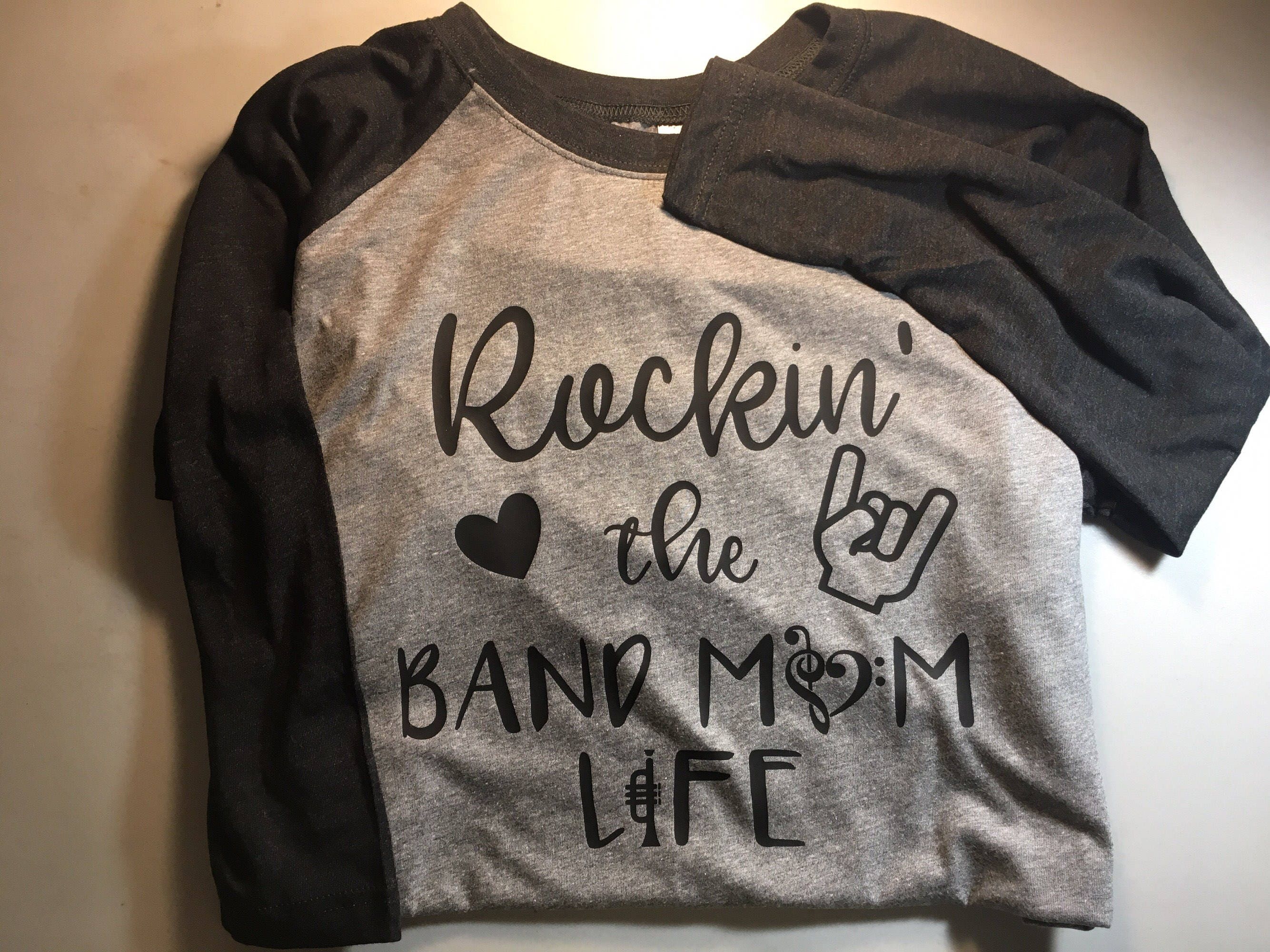 Band Mom Band T-Shirts Band Tees for Women Rockin the | Etsy