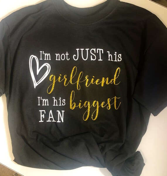Football Girlfriend Shirt His Biggest Fan Friday Night Lights Girlfriend Shirt Spirit Shirt Personalized Shirt Game Day Shirt Etsy Canada