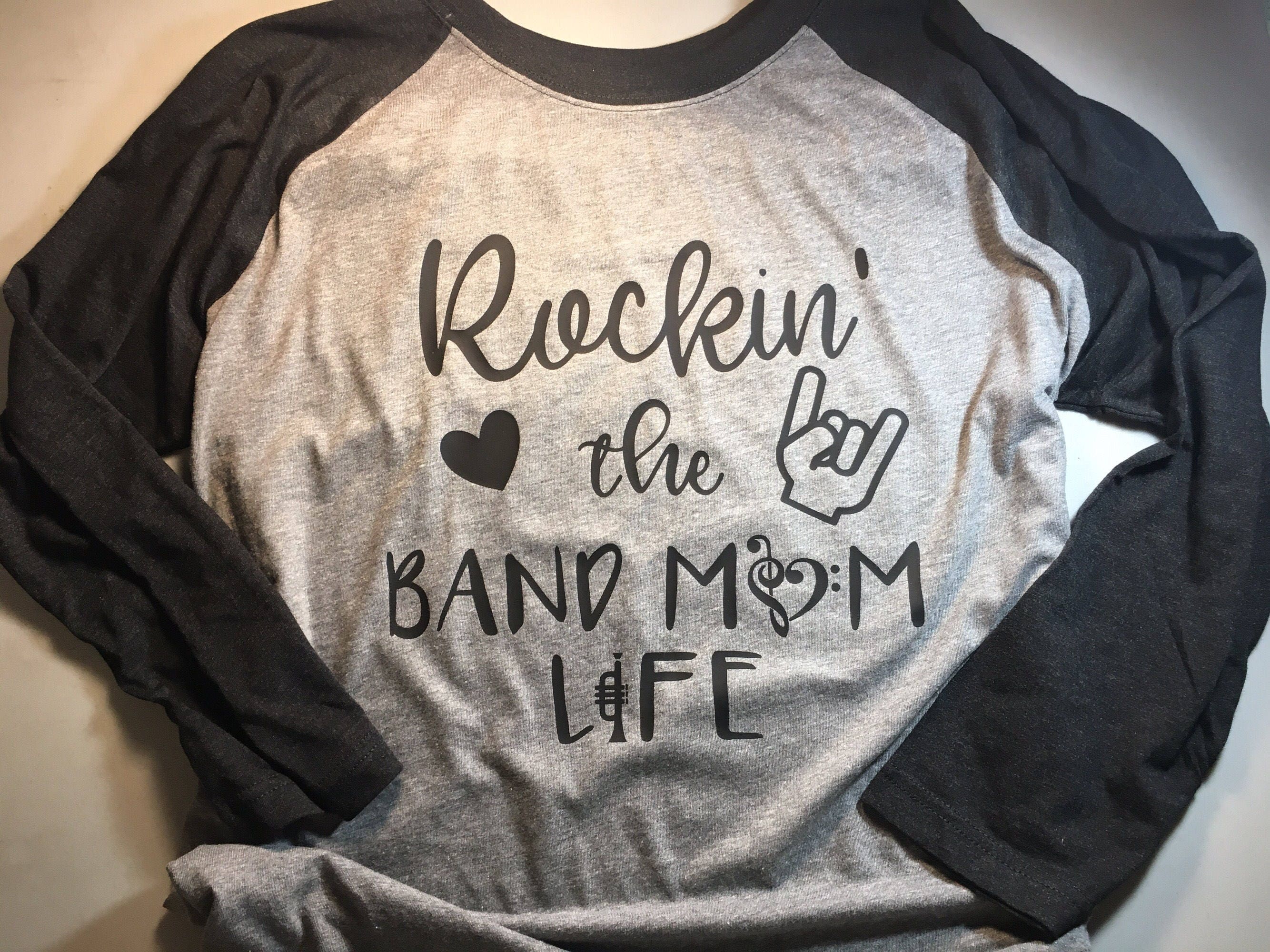 Band Mom Band T-Shirts Band Tees for Women Rockin the | Etsy