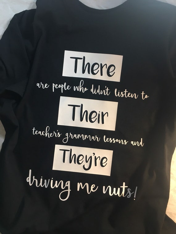 Hyphenated Non-Hyphenated WOMENS T-SHIRT Grammar Pun Top Funny birthday gift
