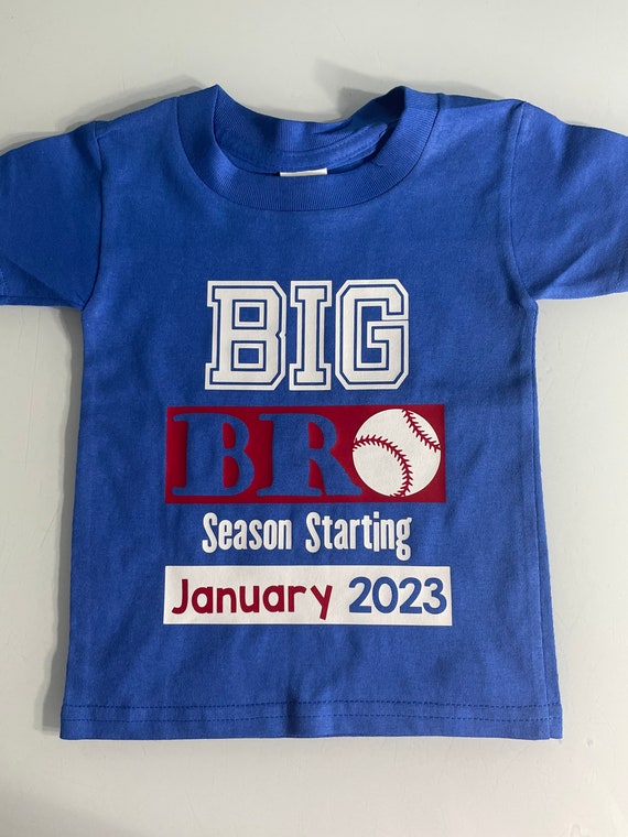 Big Bro Shirt Big Brother Announcement Shirt Pregnancy Announcement Shirt Big Brother Baseball Shirt New Baby Announcement Big Bro