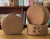 Souvenir Vintage Woven Rattan Suitcase Rattan Bag for Travel