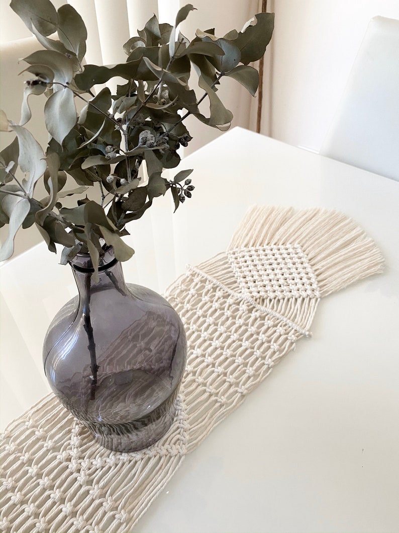 Boho Wedding Macrame Table Runner Etsy Australia