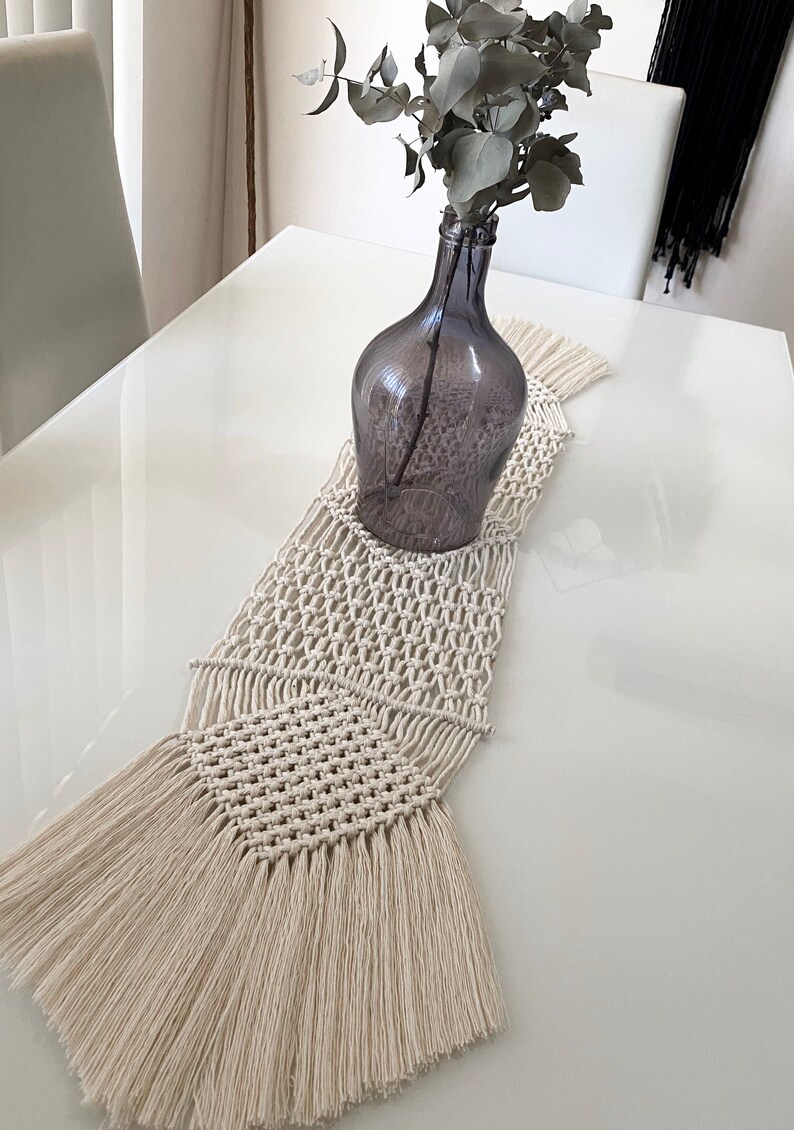 Boho Wedding Macrame Table Runner Etsy Australia