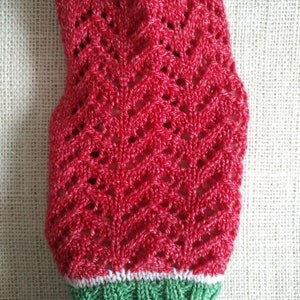 Rote Socken / Beeren Socken / Größe 37-38 image 5