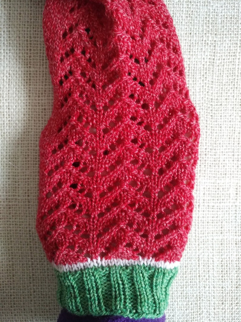 Rote Socken / Beeren Socken / Größe 37-38 image 5