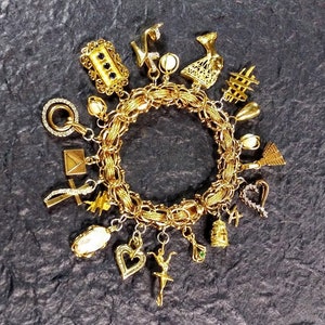 Real gold charms best sale