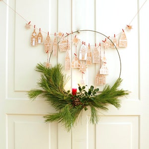 DIY christmas garland festive christmas garland printable image 1