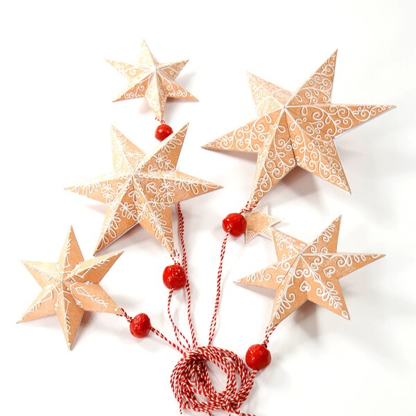 Paper Star Ornament - Etsy