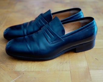 chaussures mocassin vintage 60 homme