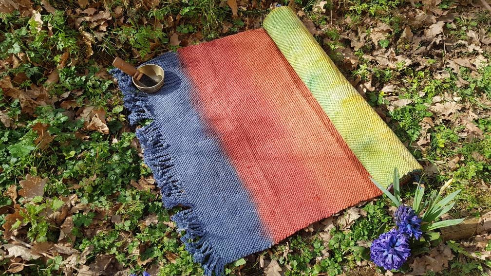 Tapis de Yoga Chanvre et Coton Vegan, Écologique Bio - Le Shavan